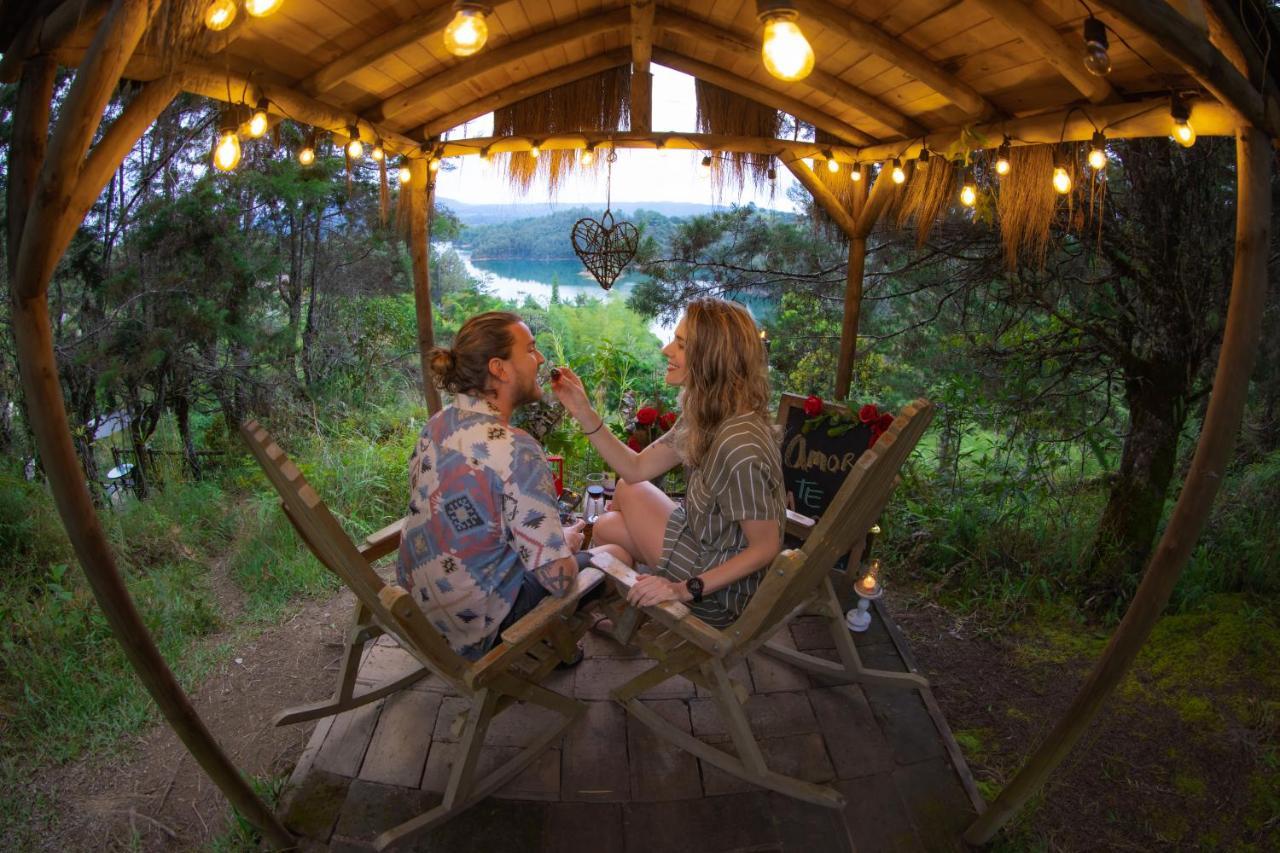 Levit Glamping - Hotel Guatape Penol (Adults Only) Ngoại thất bức ảnh