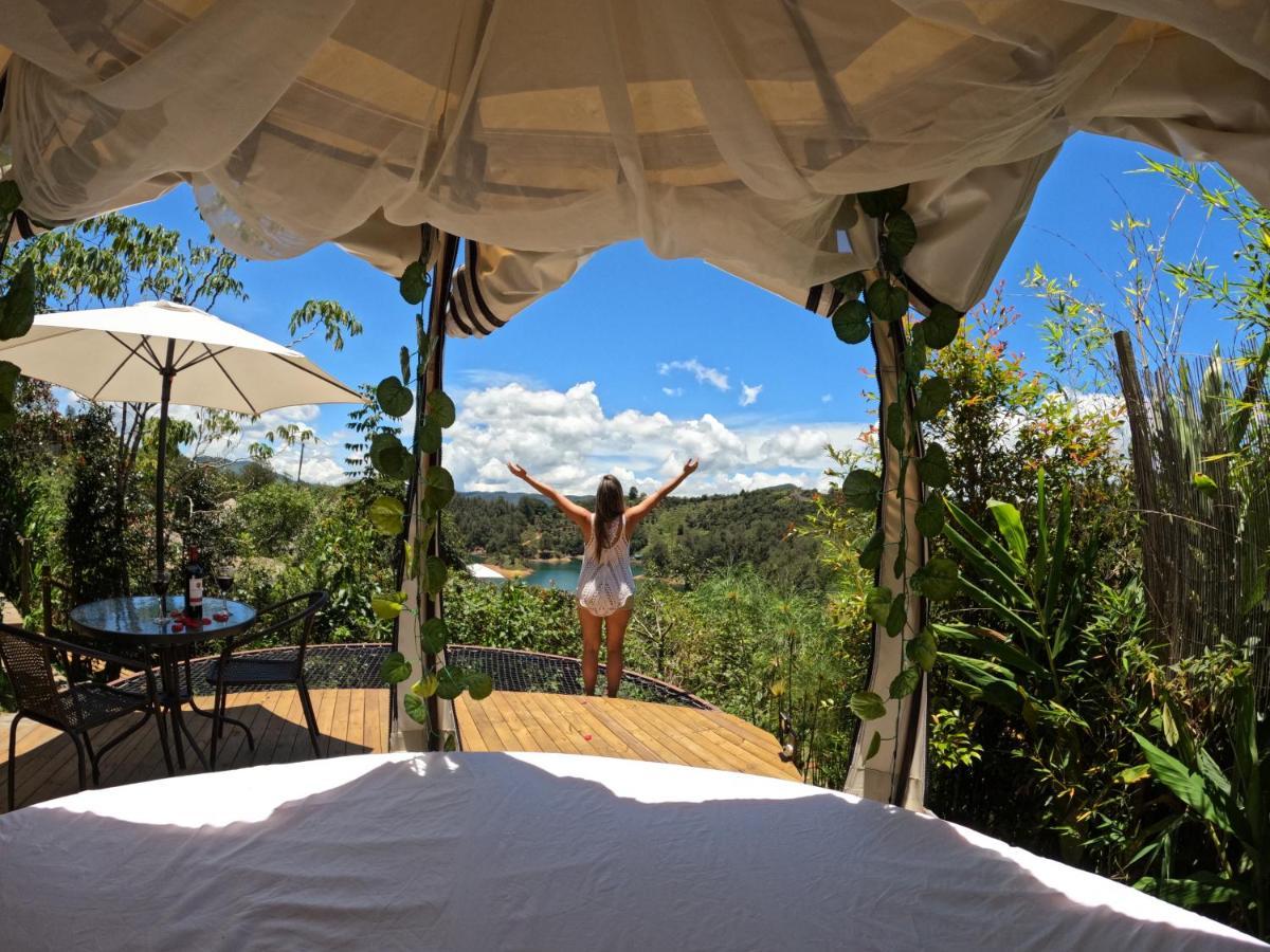 Levit Glamping - Hotel Guatape Penol (Adults Only) Ngoại thất bức ảnh