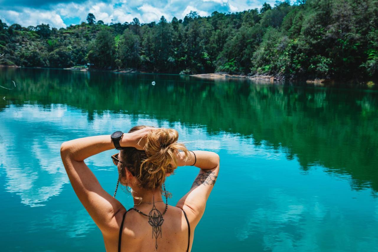 Levit Glamping - Hotel Guatape Penol (Adults Only) Ngoại thất bức ảnh