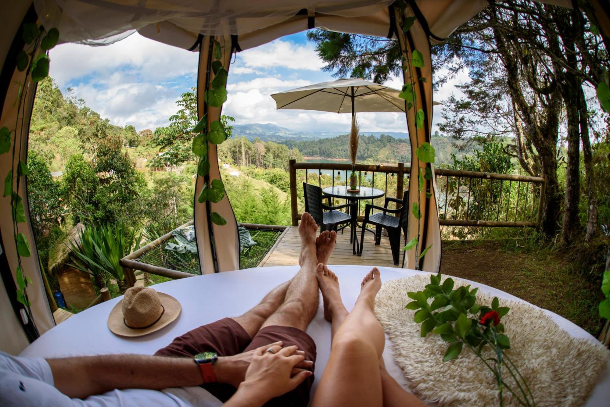 Levit Glamping - Hotel Guatape Penol (Adults Only) Ngoại thất bức ảnh