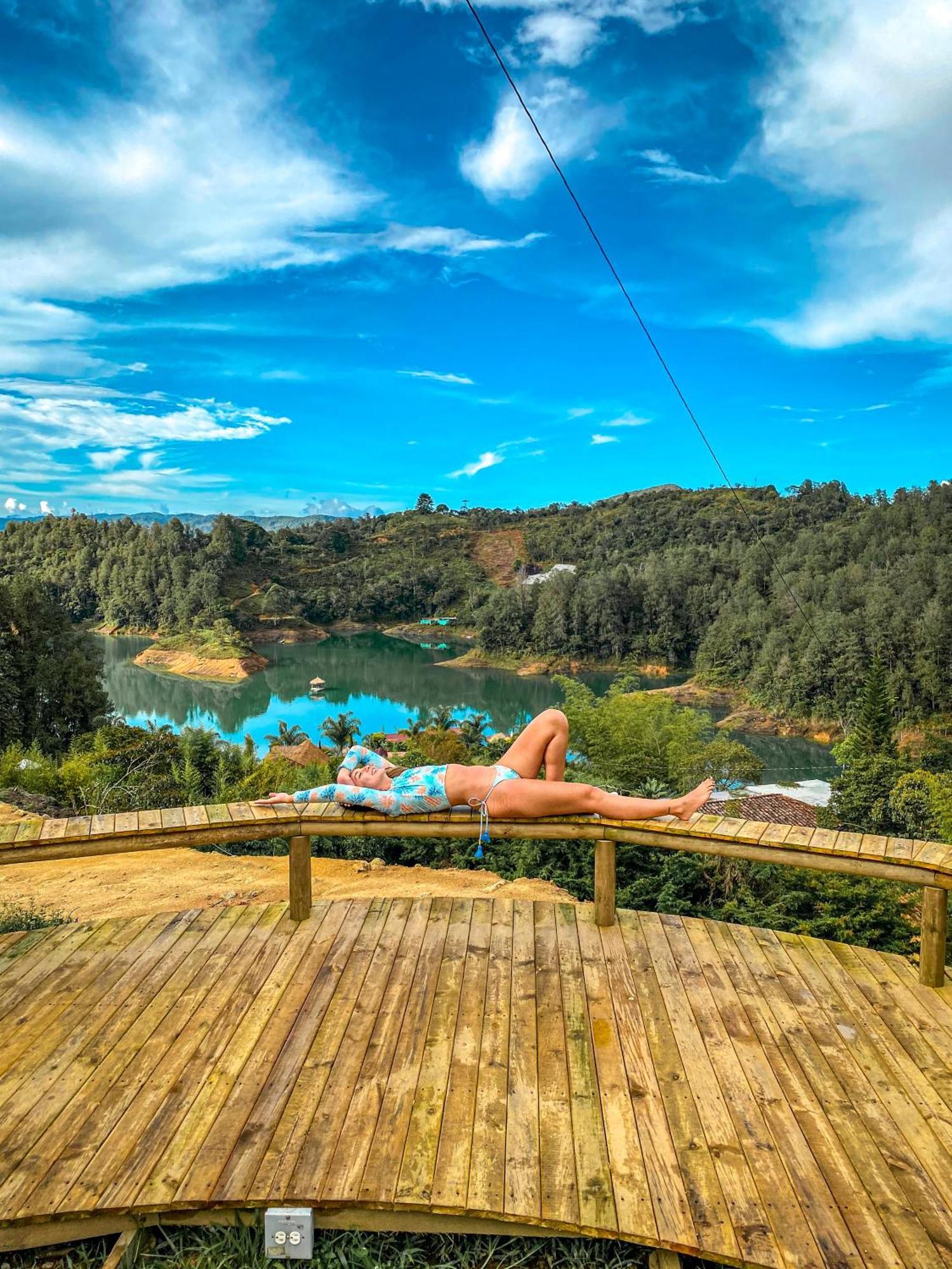 Levit Glamping - Hotel Guatape Penol (Adults Only) Ngoại thất bức ảnh